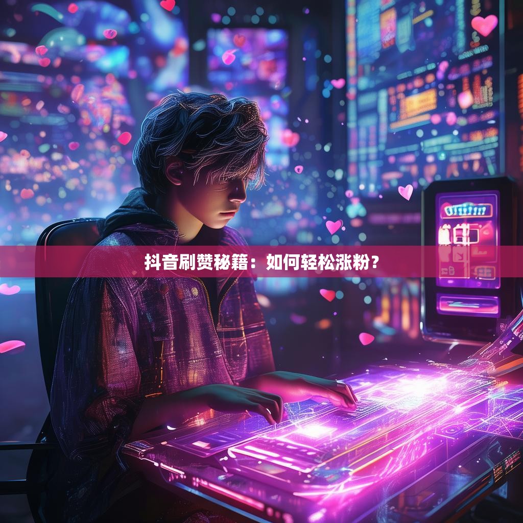 抖音刷赞秘籍：如何轻松涨粉？