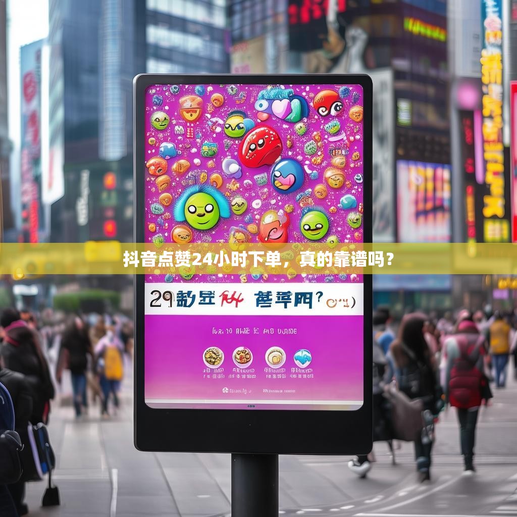 抖音点赞24小时下单，真的靠谱吗？
